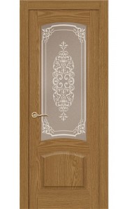 Дверь Александрит Дуб со стеклом
