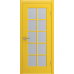 Дверь Лига Аморе, Бирюза эмаль со стеклом