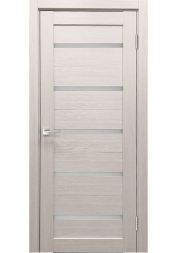 Дверь X-3 Белая лиственница со стеклом