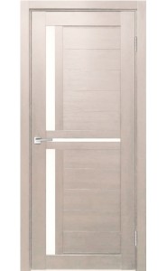 Дверь Z-1 Кремовая лиственница, со стеклом