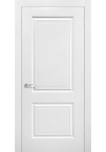 Дверь Роял 2 Белая эмаль ДГ