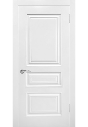 Дверь Роял 3 Белая эмаль ДГ