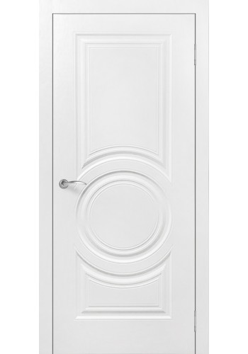 Дверь Роял 4 Белая эмаль ДГ