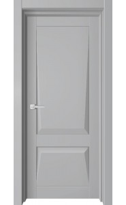 Дверь Диамонд 1, серый бархат