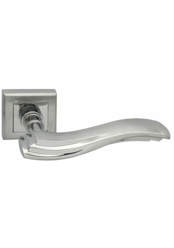 Ручка ADDEN BAU. ONDA Q304 SATIN CHROME (цвет МАТОВЫЙ ХРОМ / ХРОМ БЛЕСТЯЩИЙ) (распродажа)