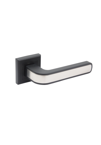 Ручка ADDEN BAU. PIEZA Q360 NEW BLACK / MAT.NICKEL (цвет МАТОВЫЙ ЧЕРНЫЙ / МАТОВЫЙ НИКЕЛЬ)