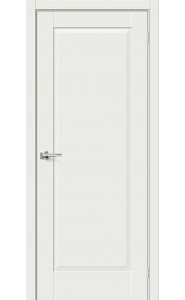 Межкомнатная дверь Прима-10, цвет White Matt