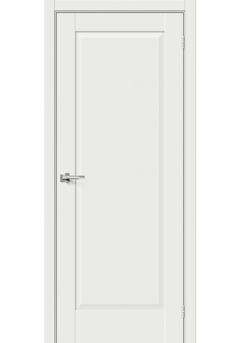 Межкомнатная дверь Прима-10, цвет White Matt