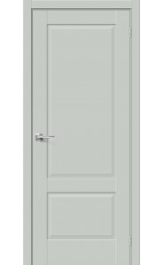 Межкомнатная дверь Прима-12, цвет Grey Matt