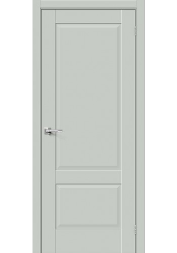 Межкомнатная дверь Прима-12, цвет Grey Matt