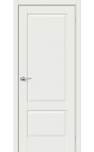 Межкомнатная дверь Прима-12, цвет White Matt