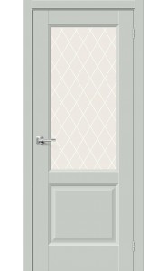 Межкомнатная дверь Неоклассик-33, цвет Grey Matt