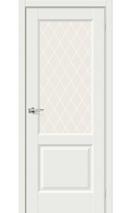 Межкомнатная дверь Неоклассик-33, цвет White Matt