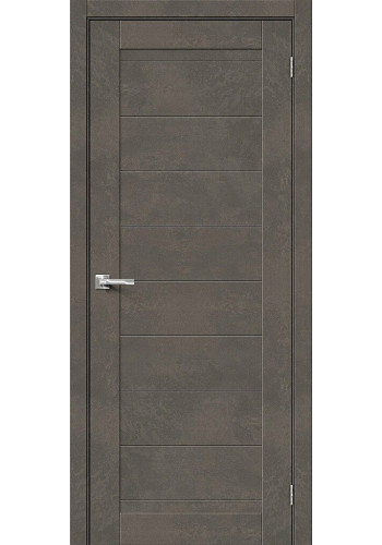 Межкомнатная дверь Браво-21, цвет Brut Beton