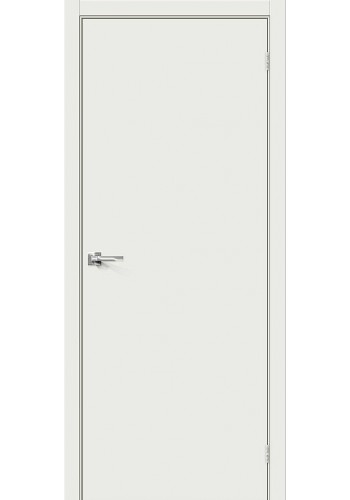 Межкомнатная дверь Браво-0, цвет Super White