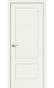 Межкомнатная дверь Прима-12, цвет White Mix
