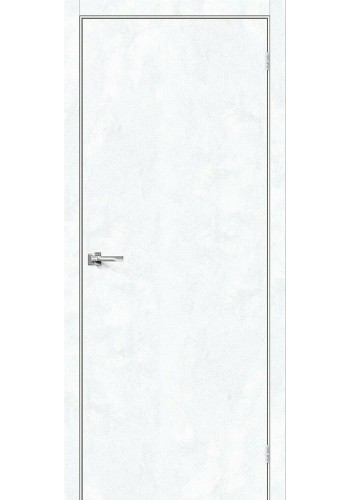 Межкомнатная дверь Браво-0, цвет Snow Art