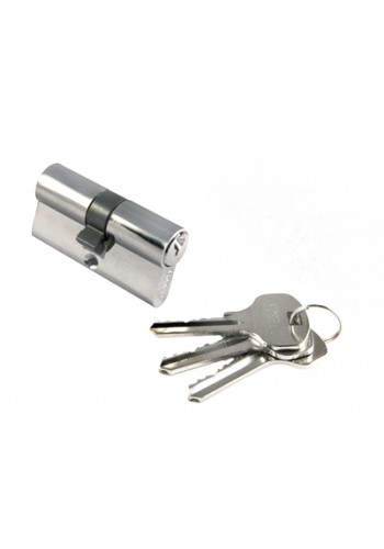 Цилиндр Morelli ключ-ключ (60 мм) хром