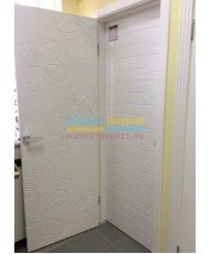 Фото установленной Межкомнатная дверь Граффити-2, цвет Белый