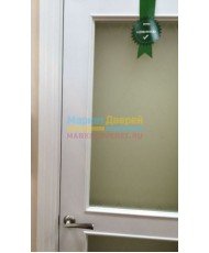 Фото установленной Межкомнатная дверь Браво-0, цвет Bianco Veralinga