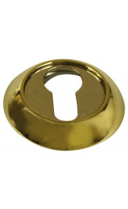 Накладка круглая на евроцилиндр SILLUR CL P.GOLD Золото