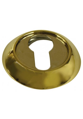 Накладка круглая на евроцилиндр SILLUR CL P.GOLD Золото