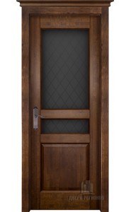 Дверь межкомнатная Гармония Античный орех, со стеклом