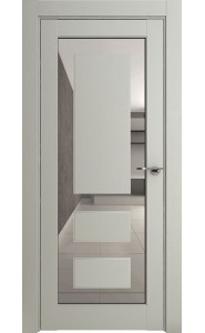 Дверь межкомнатная Neo 00005 Светло-серый Серена, со стеклом