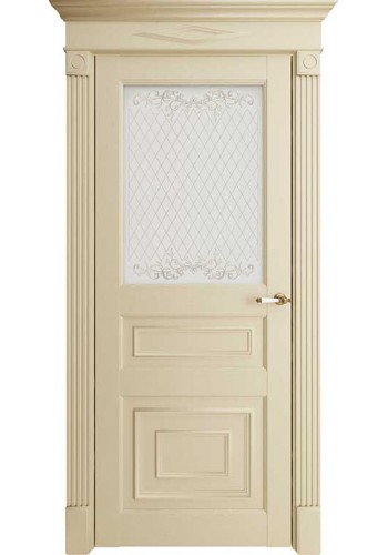 Дверь межкомнатная Florence 62001 Керамик Серена, со стеклом