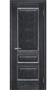 Дверь межкомнатная Вена 1900 Черная патина