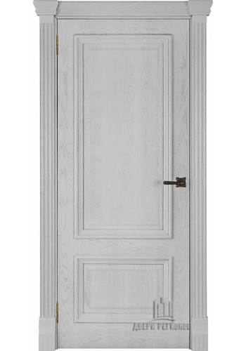 Дверь межкомнатная Корсика (широкий фигурный багет) Дуб Perla