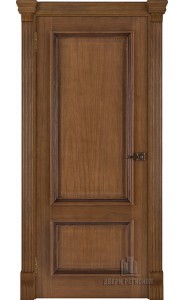 Дверь межкомнатная Корсика (широкий фигурный багет) Дуб Patina Antico