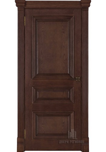 Дверь межкомнатная Барселона (широкий фигурный багет) Дуб Brandy