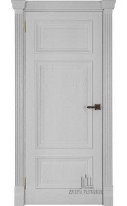 Дверь межкомнатная Мадрид (широкий фигурный багет) Дуб Perla
