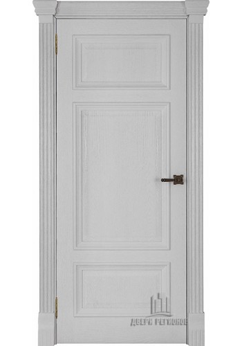 Дверь межкомнатная Мадрид (широкий фигурный багет) Дуб Perla