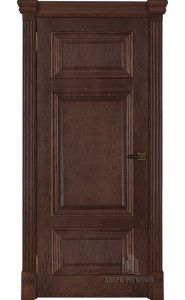 Дверь межкомнатная Мадрид (широкий фигурный багет) Дуб Brandy