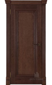 Дверь межкомнатная Тоскана (широкий фигурный багет) Дуб Brandy