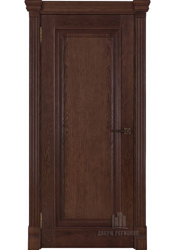 Дверь межкомнатная Тоскана (широкий фигурный багет) Дуб Brandy