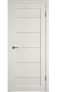 Межкомнатная дверь ВФД Лайт 27, со стеклом, цвет Latte L