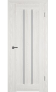 Межкомнатная дверь ВФД Лайн 2, стекло, цвет Bianco P