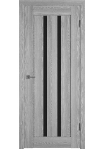 Межкомнатная дверь ВФД Лайн 2, со стеклом, цвет Grey P